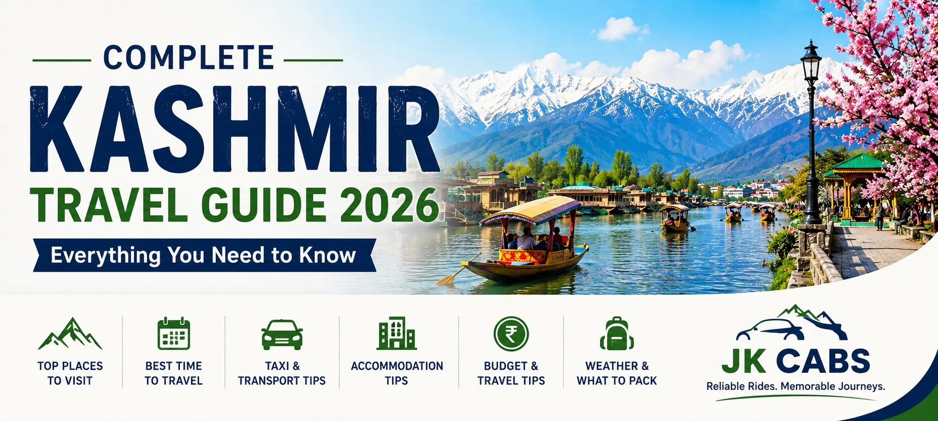  Complete Kashmir Travel Guide 2026 – Everything You Need to Know